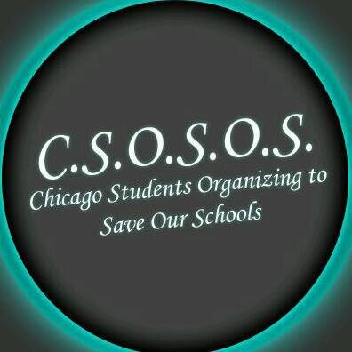 We are the Chicago Students Organizing to Save Our Schools, a student-led group organizing to have equal access to quality public education for all.