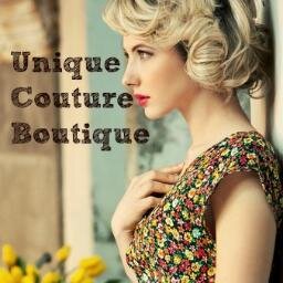 UNique Couture Boutique was formed because of my strong desire to change the overall fashion plateau, with rare and eccentric items, not offered by others.