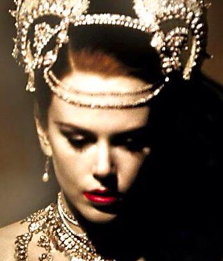 ((rp)) Satine. Sparkling diamond. Dancer/entertainer at the Moulin Rouge in France.