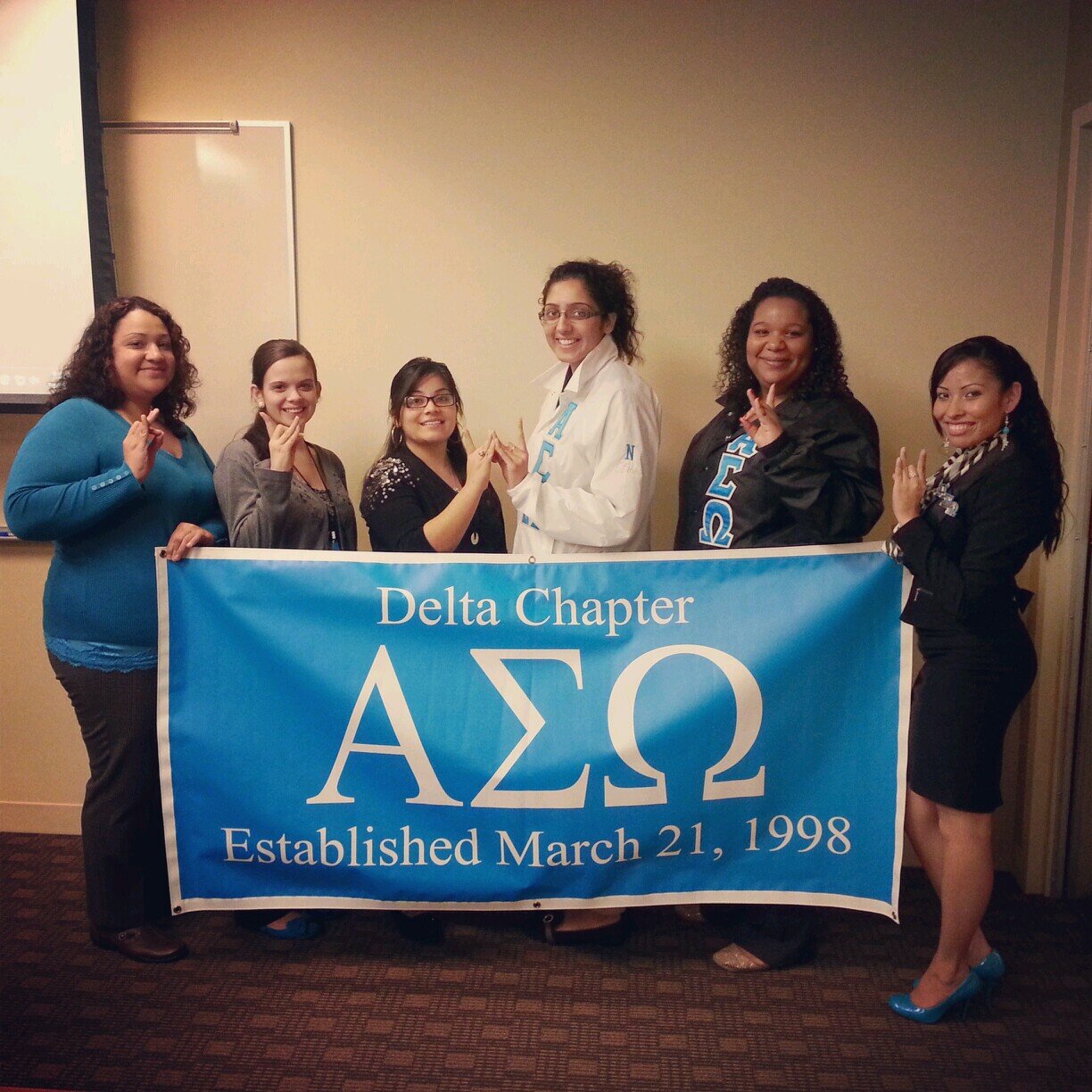 A proud Hermana of Alpha Sigma Omega Latina Sorority, Inc.