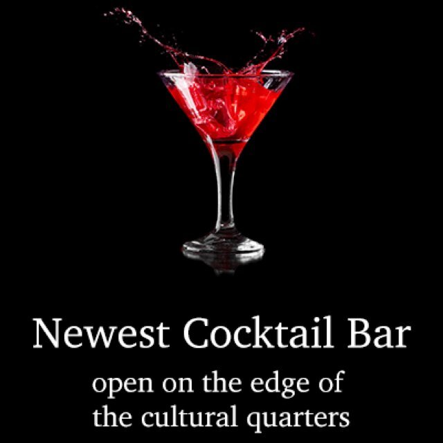 Swanky and cool cocktail bar on the edge of the cultural quarters in leicester with private karaoke room hire!