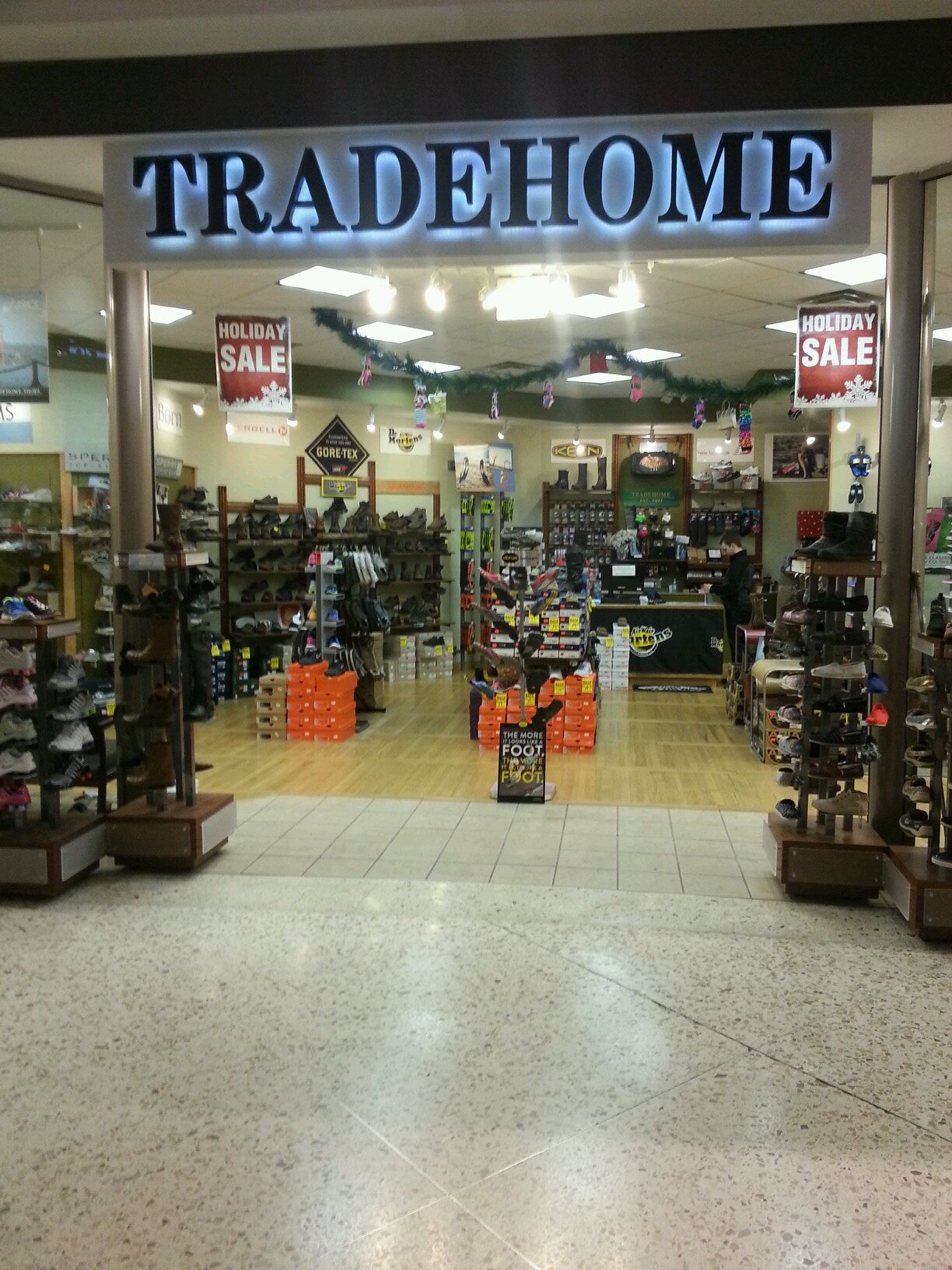 tradehome shoes website