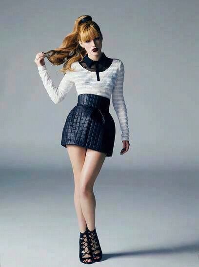 bella thorne is an excellent actress and an excellent singer