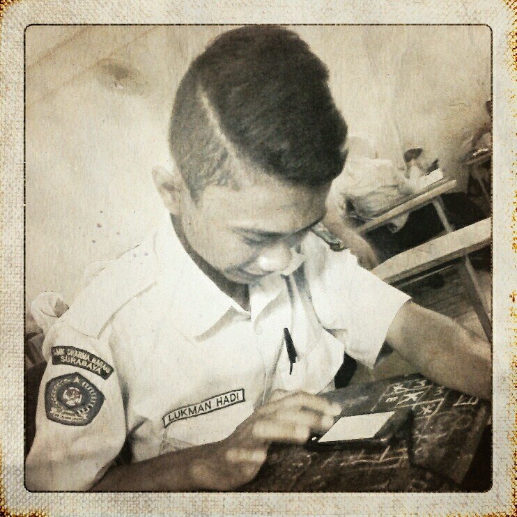 apa adanya :-)