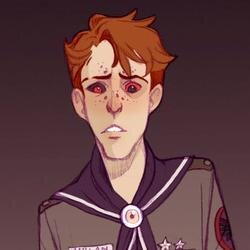 Earl Harlan, Night Vale Scoutmaster. Back from that alternate dimension. Don't make fun of my speech impediment. ((possibly NSFW | Icon by videntefernandez))