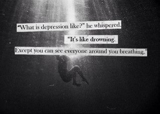 Depressed.