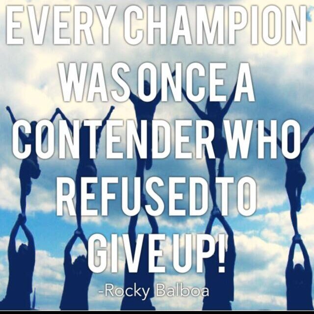 Cheerleading is everything 
   ~Leave it on the floor~