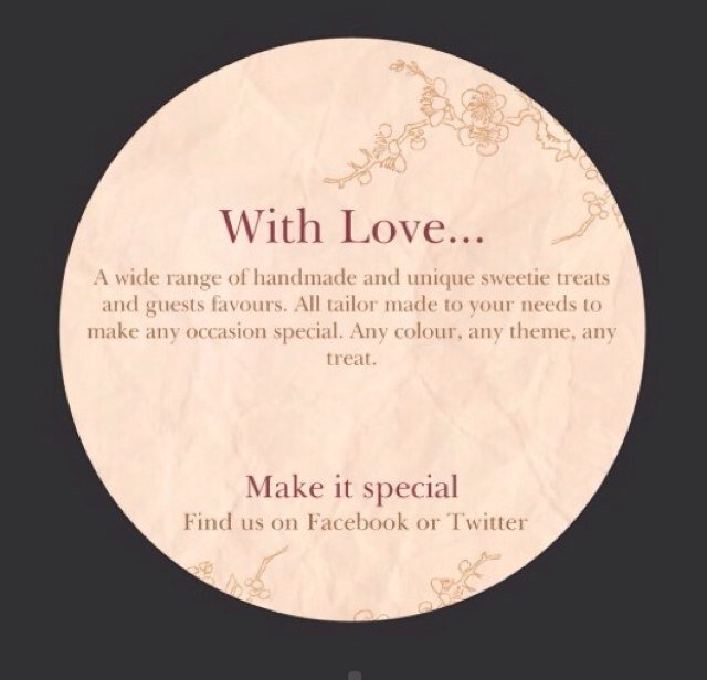 LoveWithlove40's profile picture. With love offers unique personal sweetie gifts for any occasion x Also independant phoenix trader (37019), selling beautiful cards, gift wrap and more x