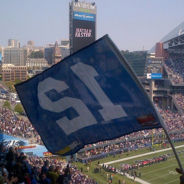 Season ticket holder that bleeds blue and green. 12th Man to the core.Go Hawks!