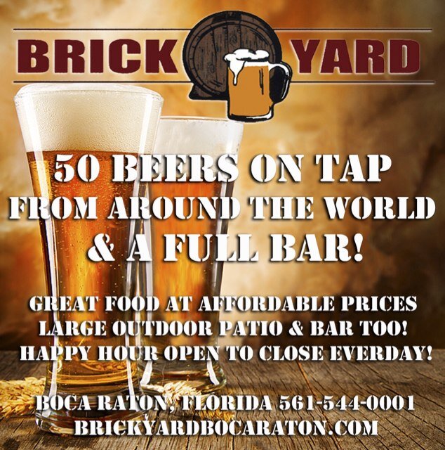 50 Beers on tap from around the world, and a full bar. Great food at affordable prices large outdoor patio & Bar too. Happy Hour until midnight daily.