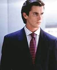 My name is Patrick Bateman, I am 27 years old, although you shake my hand a feel flesh on yours and maybe get a sense of life, I am simply not there #RP
