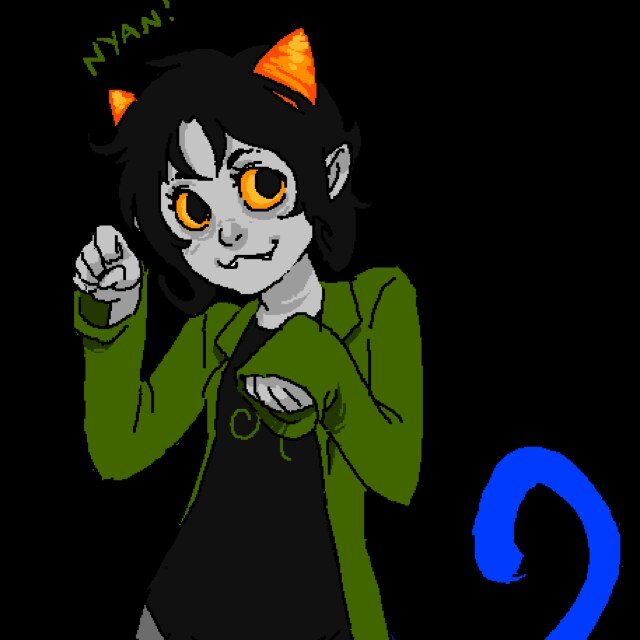 Hi im nepeta. i love cats. Cat army :33. I love karkat! I love nyan cat. Cats and bunnies!!Unfollow fur an unfollow.Green is not a creative color. Madoka magica