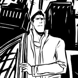 The Twitter page for Peace Sign, an LGBT comic book.
http://t.co/w7l9abSO