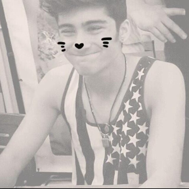 I'm Zayn, I'm 18, and yes I am a cat. Don't make fun of me. Taken by @darkzayniebear H-he is mine