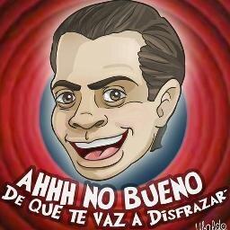 AHHHHH NO BUENO. TE QUE TE VAS A DISFRAZAR!!!