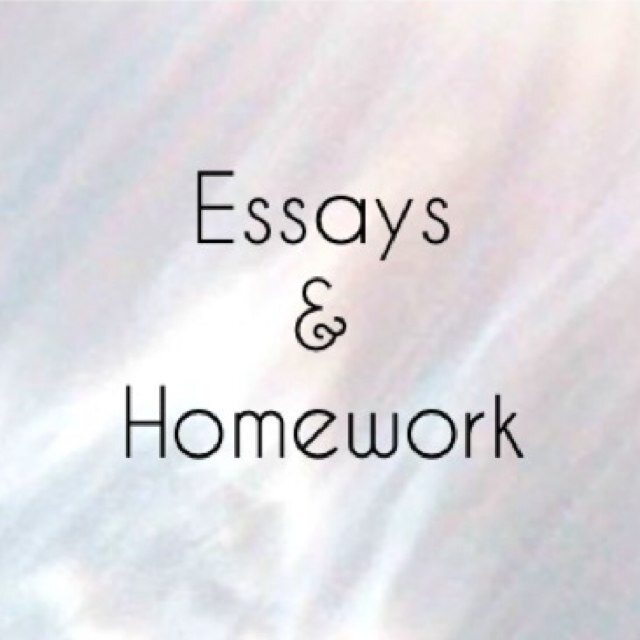 Hello. I'd love to help with your Essays, Homework and any other thing for school you need. Email me with your essay/hm details: iwriteessays@live.com