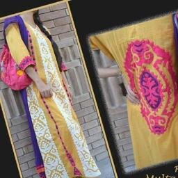We deal of APPLIQUE shirts & much more on reasonable prices. for further details like our facebook page eshoostyles #Fashion #SindhiCulture #Sale