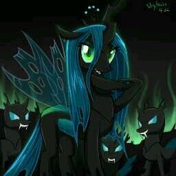Im Queen Chrysalis, The Queen of Changelings. So, Dont be fooled....