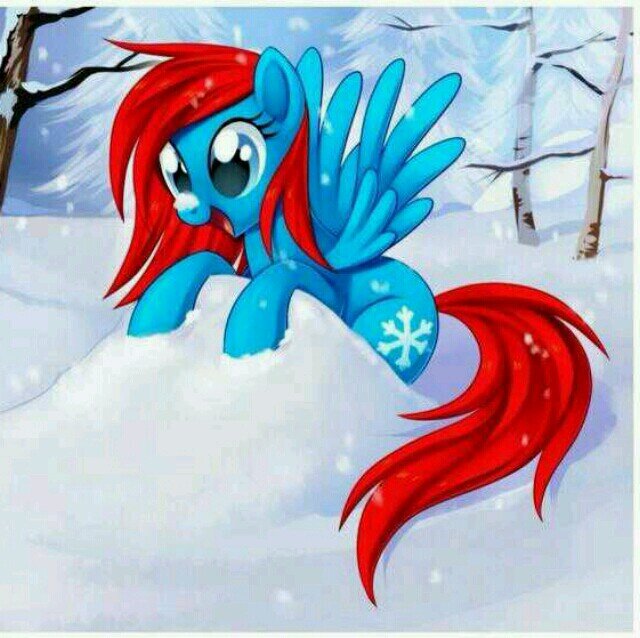 Hi! Im Frozen Wing | RP | Gamer | I love MLP | Nice to meet you | Taken by @XDPon3 ... | Cloud Pegasus Pony ..
