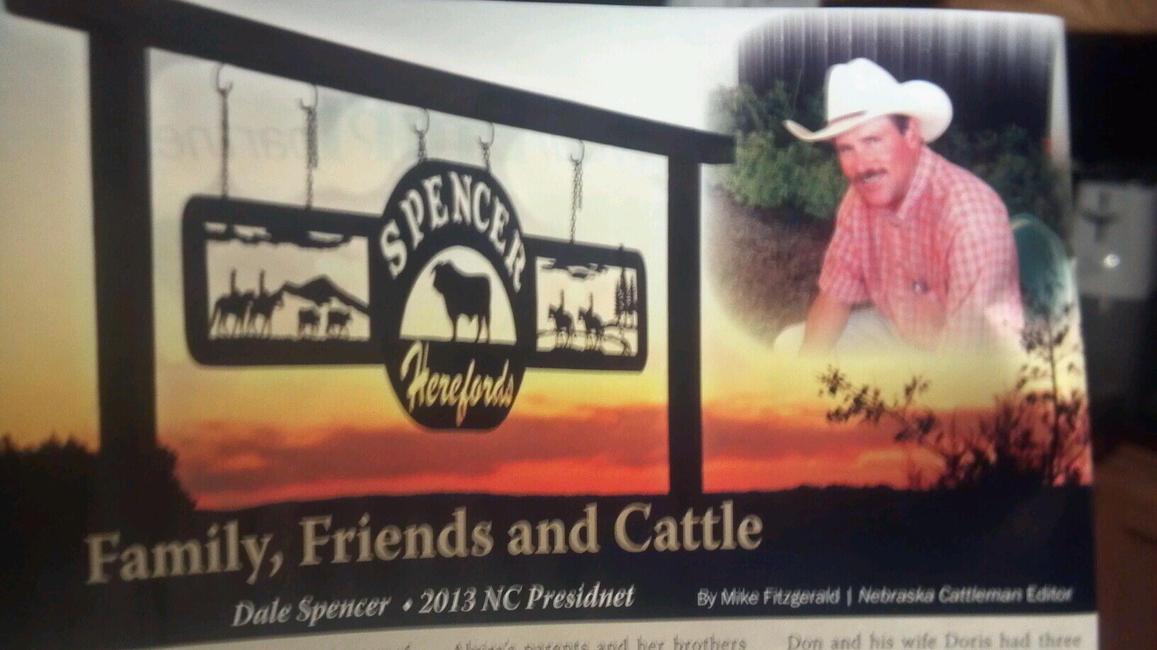 Spencerhfd's profile picture. Rancher, activist for beef industry, past president Nebraska cattlemen. Pastime chasing my kids, golf, and beef industry promotion! And go bigred!