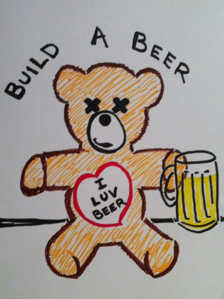 Beer Bear lives in the imaginations of beer lovers everywhere. #craftbeer #cheers #beer #bear #beerbear ®