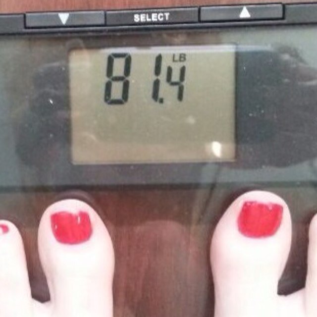 I want to be so skinny that I don't leave a footprint in the snow. H: 5' 3 & CW: 81.4 lbs, UGW: 68 lbs & BMI: 12.0