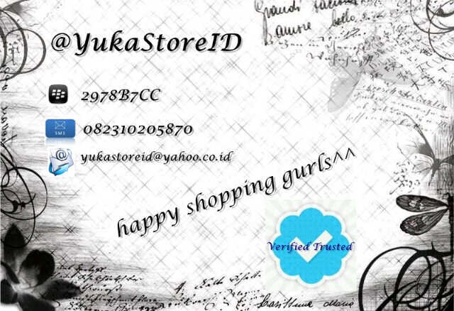 Sell many stuff★ CekFavorite yak☺ Contact Person » pin: 2978B7CC • SMS/WA: 082310205870 / 081297314648 • line: rhayusftr . /Happy Shopping\