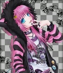 I'm the cheshire kitten, The cheshire cat's daughter.  #Taken by @firstsonicxkid.... /)/////(\