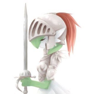 Save your sweet talk for the others. My true love? My sword, of course.