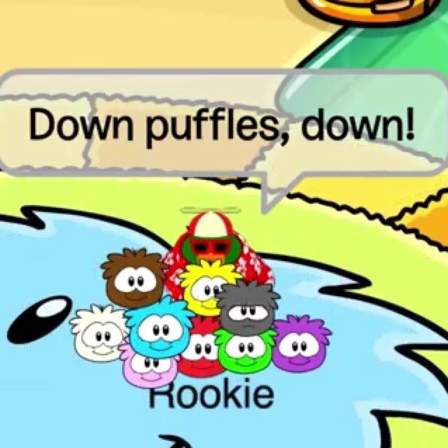 Hi @clubpenguin! Who's the penguin with the Propellor hat? It's me, Rookie, and that's that! I love Rubber Duckies, and Mustaches, and Boxes, and Puffles!