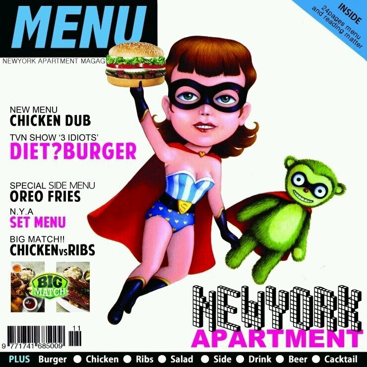 newyork_A's profile picture. http://t.co/mxul4m7rm9
아메리칸 다이닝 플레이스 뉴욕아파트먼트 
수제버거와 치킨을 맥주와 함께!
예약 및 문의 - 02-333-7626