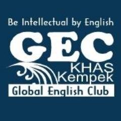 GEC Global English Club is extracurricular of MA KHAS Kempek Cirebon West Java Indonesia with vision Be Intellectual by English.