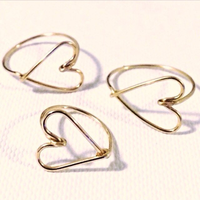 Handmade infinite love rings.