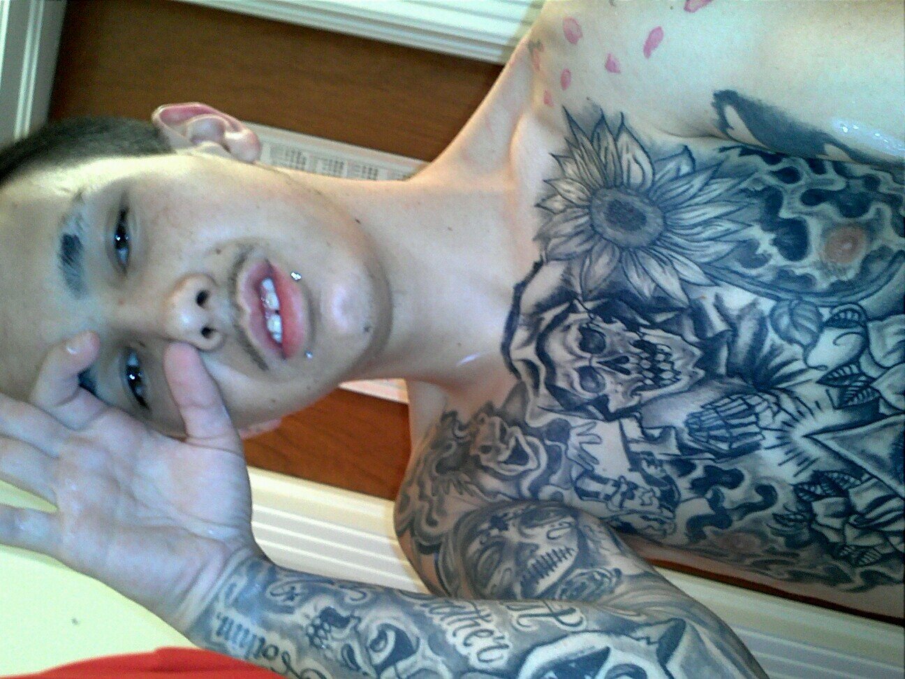chris, slutty boys. hoover groovin. #TrappinAintDead