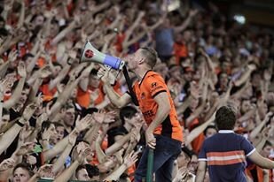 BRFC, The Den. Bleeds Orange
