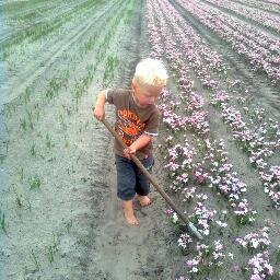 Plantenkweker, opa van Luuk, Niek, Jurgen, Rik en Sanne