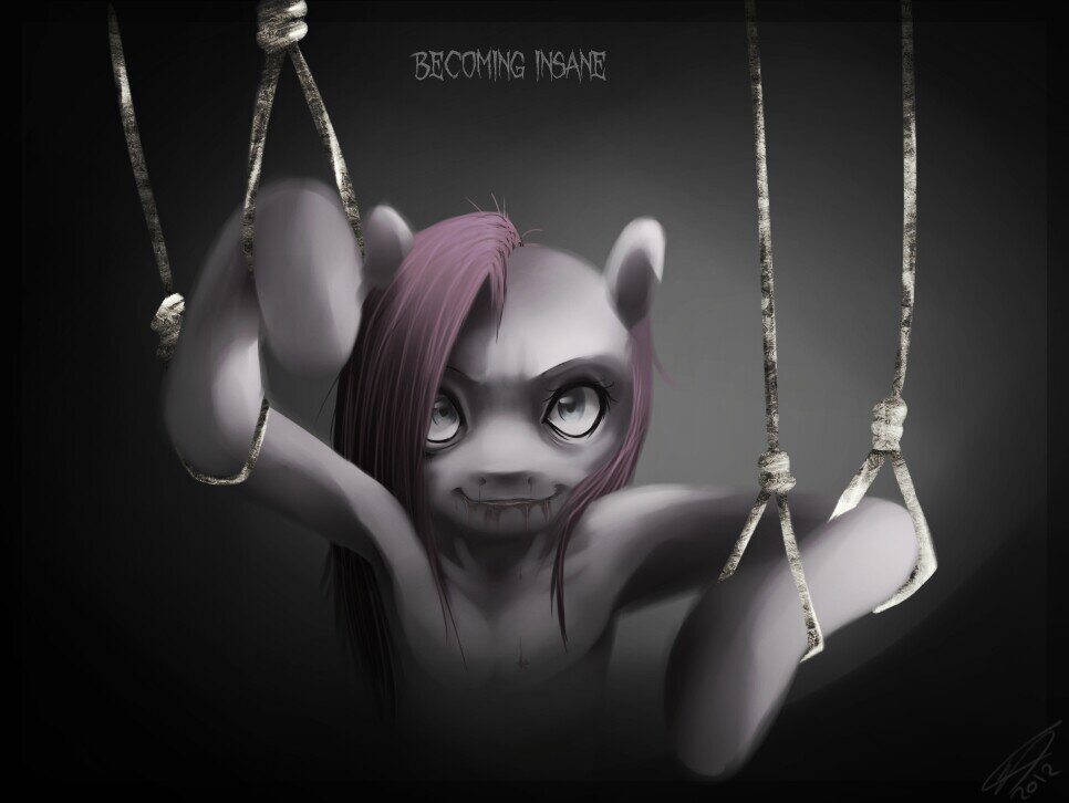 So this is Earth...Allow me to interact with the humans~ *Sharpens his knife* #Pegasus #Male #Insane #Killer #Cannibal #TrappedInTheHumanWorld #Male