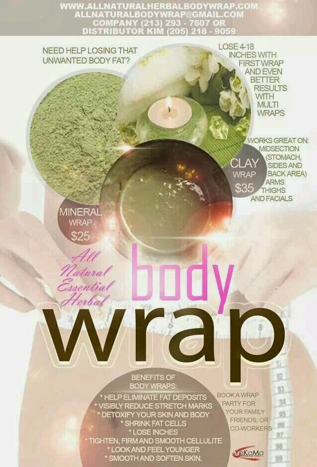 All Natural Essential Herbal Body Wrap