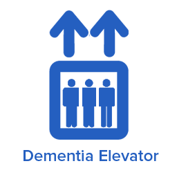 Dementia Elevator is an education and empowerment programme to help individuals, communities and health systems engage appropriately with people with dementia