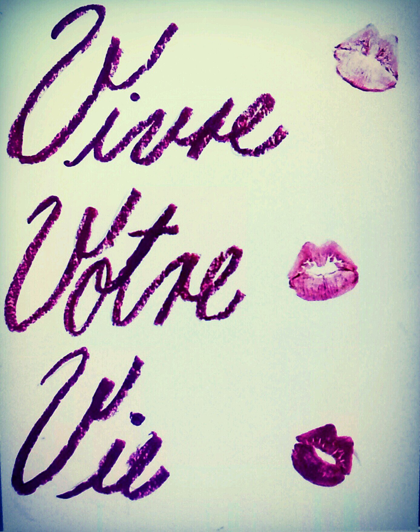 Vive tu vida.