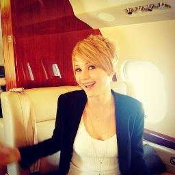 Actress the official Jennifer Lawrence twitter page and i love my fans (follow)