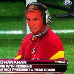 Has Redskins Coach Mike Shanahan been fired yet?