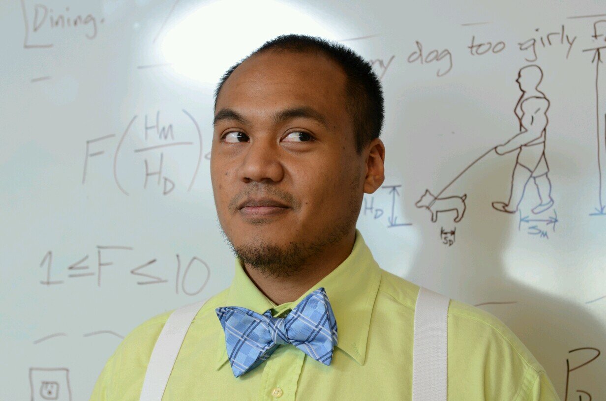 Ethnically ambiguous engineer