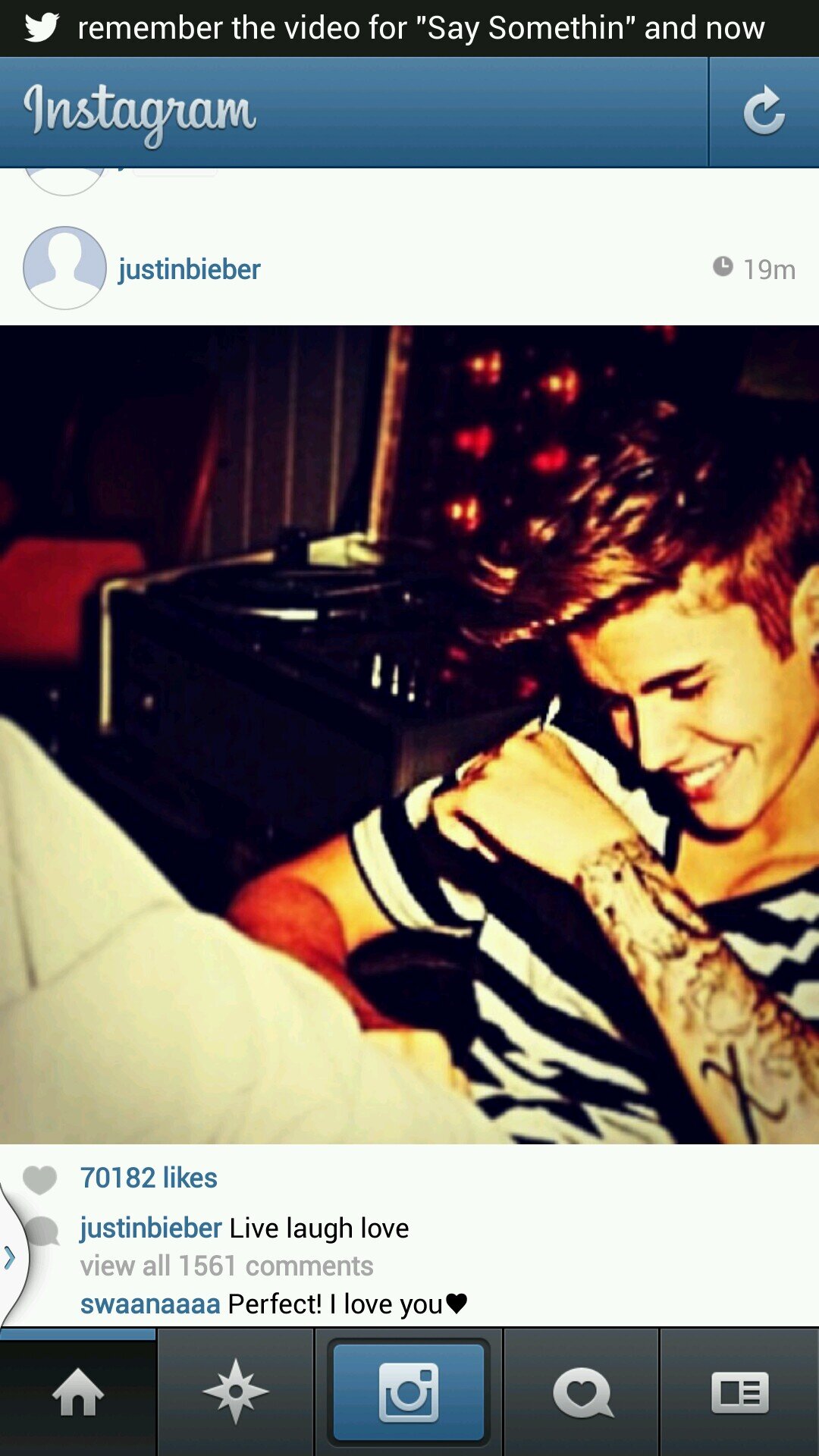 His music made me a fan. His story made me a belieber ♥