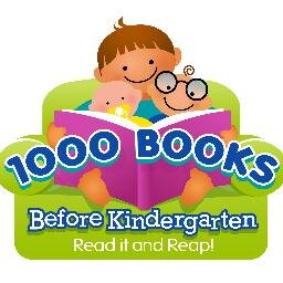 We challenge ALL parents/caregivers to read 1000 books to their newborns, infants, and toddlers before they enter kindergarten.