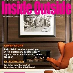 INSIDE OUTSIDE is India's First & Foremost Interior Design & Architecture Magazine for over 35 years ! Connect with us @ http://t.co/XJ5KrOTFgg