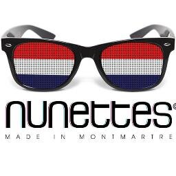 Graphic Sunglasses made in Montmartre, sold in the Netherlands.