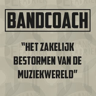 Het zakelijk bestormen van de muziekwereld. 
Bandcoach workshops http://t.co/1rMz1533uK