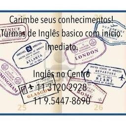 Sou uma escola de idiomas no Centro de SP. Ensino Inglês, Francês, Espanhol, Italiano...