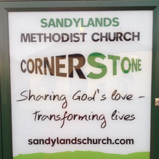 Sandylands methodist church- sharing Gods love - transfoming lives. Runner up 2014 CFF awards 'best church for social action & justice'